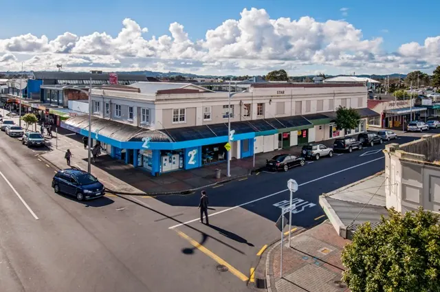 The Star Building on the main street in Papakura