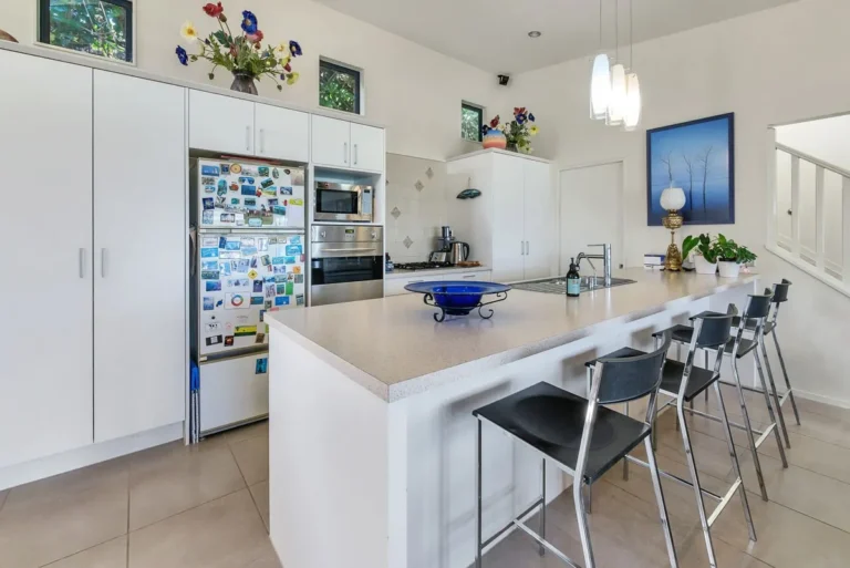 Kitchen island, Waterfront home, Manukau Harbour