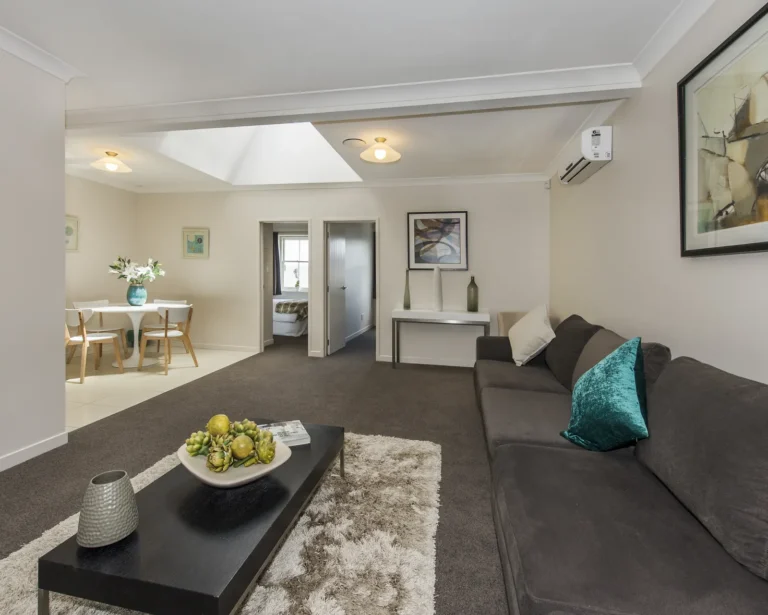 Apartment lounge, Star Building, Papakura