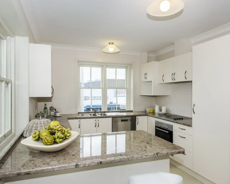 Kitchen with breakfast bar, Star Building, Papakura