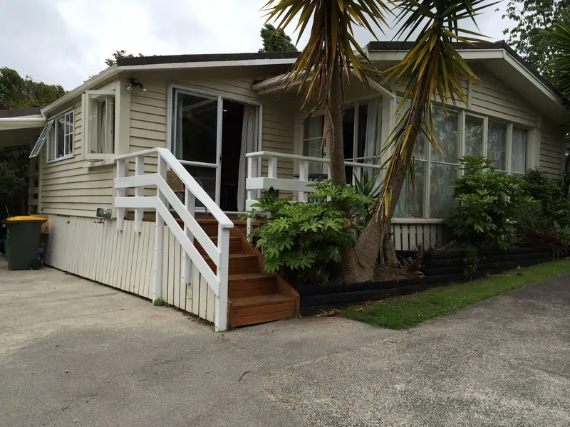 The Conifer Grove bungalow before it was re-clad